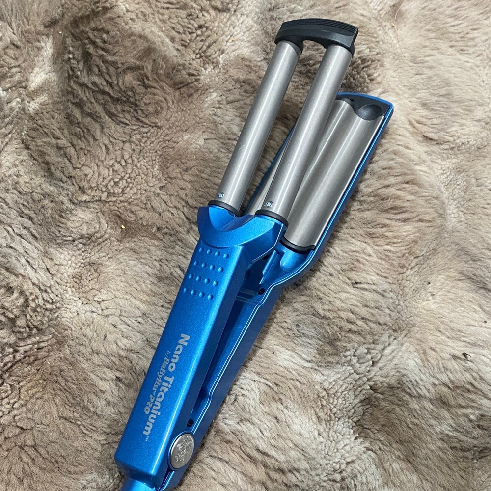 BaByliss Nano Titanium Blue Hair Waver